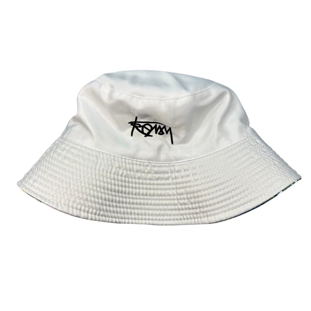 Stussy Reversible Bucket Hat Palm Tree Botanical Tropic